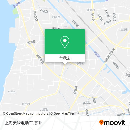 上海天渝电动车地图
