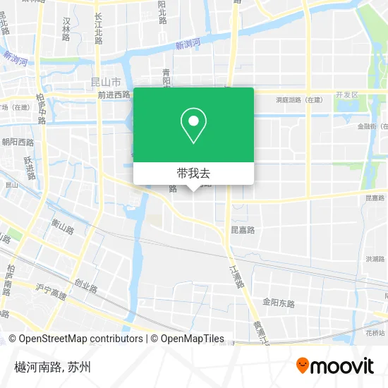 樾河南路地图