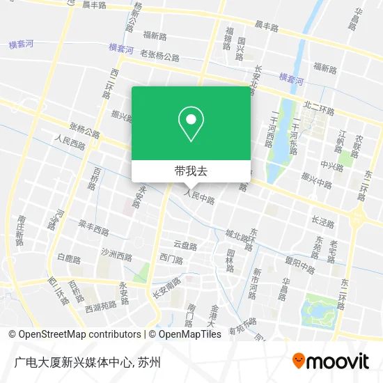 广电大厦新兴媒体中心地图