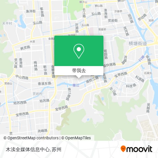 木渎全媒体信息中心地图