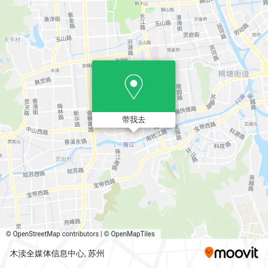 木渎全媒体信息中心地图