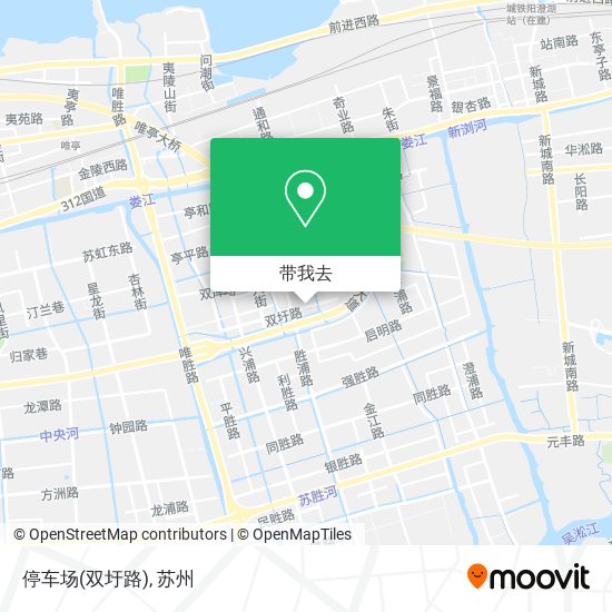 停车场(双圩路)地图