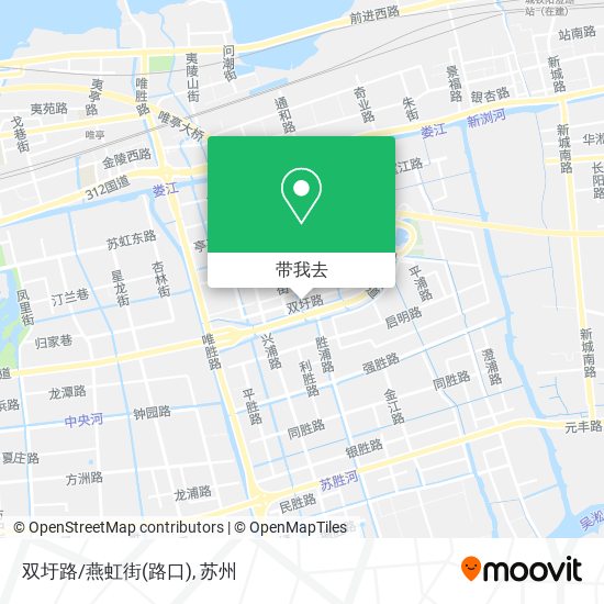 双圩路/燕虹街(路口)地图