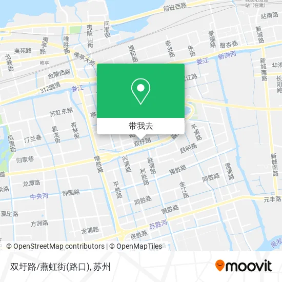 双圩路/燕虹街(路口)地图
