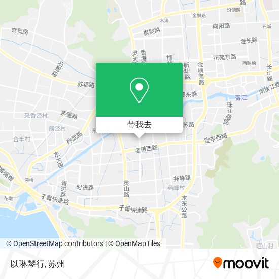 以琳琴行地图
