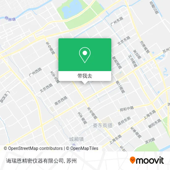 诲瑞恩精密仪器有限公司地图