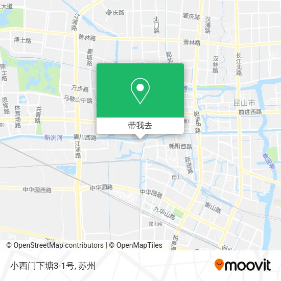 小西门下塘3-1号地图