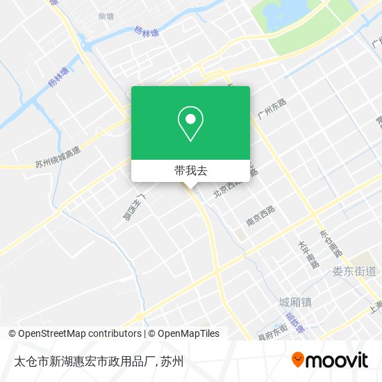 太仓市新湖惠宏市政用品厂地图