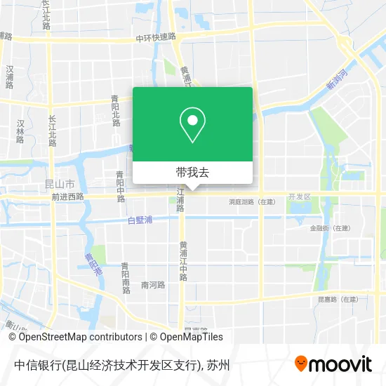 中信银行(昆山经济技术开发区支行)地图