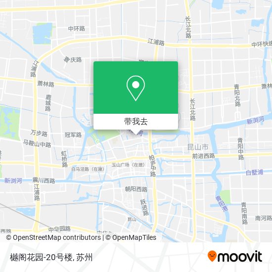樾阁花园-20号楼地图
