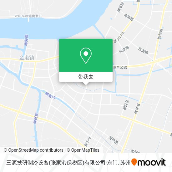 三源技研制冷设备(张家港保税区)有限公司-东门地图