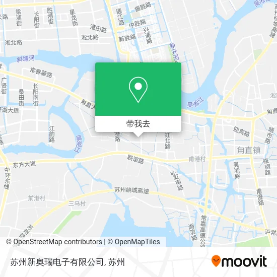 苏州新奥瑞电子有限公司地图
