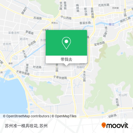 苏州准一模具咬花地图