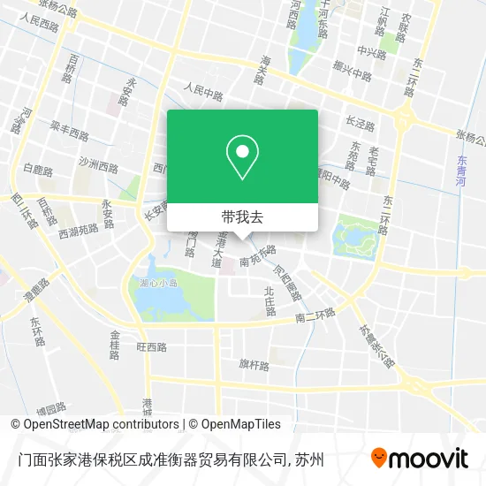 门面张家港保税区成准衡器贸易有限公司地图