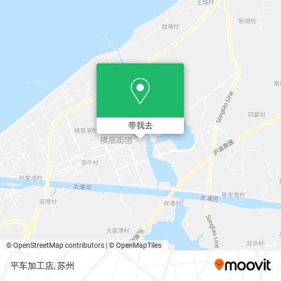 平车加工店地图