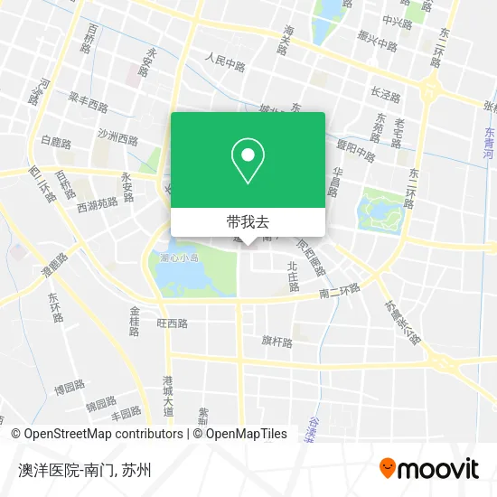 澳洋医院-南门地图