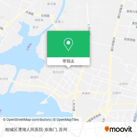 相城区漕湖人民医院-东南门地图