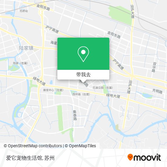 爱它宠物生活馆地图