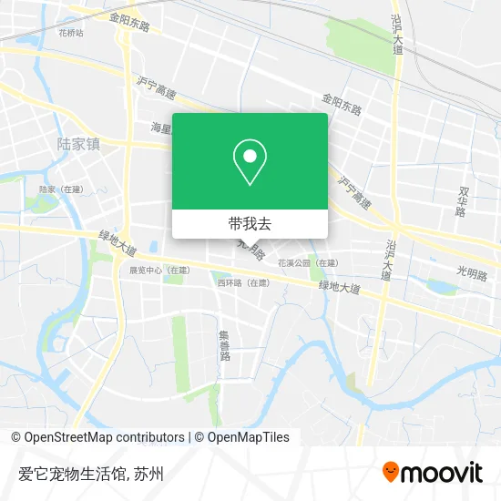爱它宠物生活馆地图