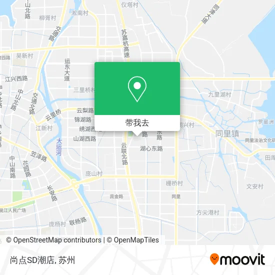 尚点SD潮店地图