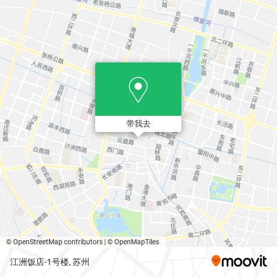 江洲饭店-1号楼地图