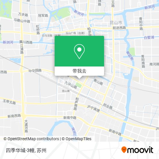 四季华城-3幢地图