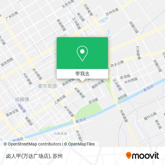 卤人甲(万达广场店)地图