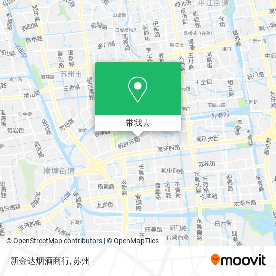 新金达烟酒商行地图