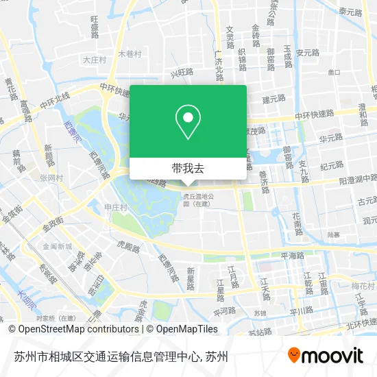 苏州市相城区交通运输信息管理中心地图
