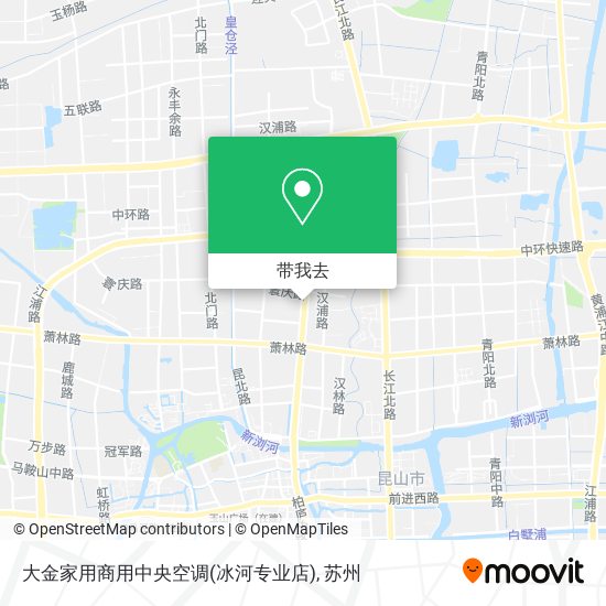 大金家用商用中央空调(冰河专业店)地图