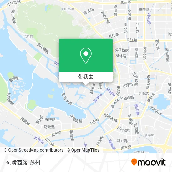 甸桥西路地图
