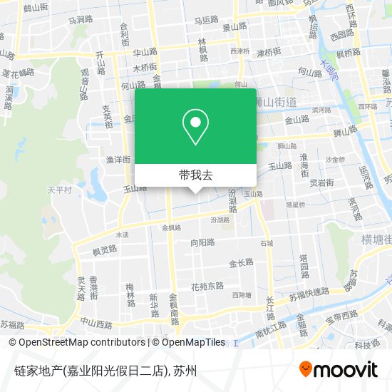 链家地产(嘉业阳光假日二店)地图