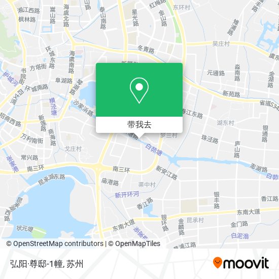 弘阳·尊邸-1幢地图