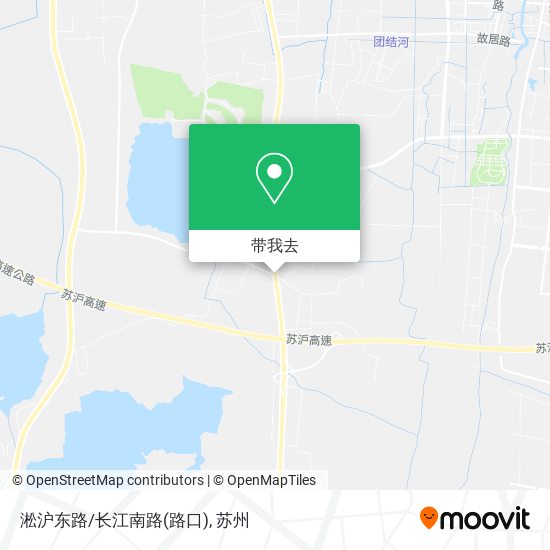 淞沪东路/长江南路(路口)地图