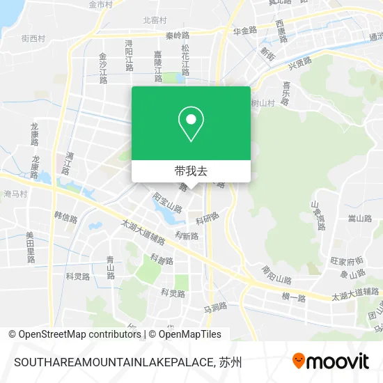 SOUTHAREAMOUNTAINLAKEPALACE地图