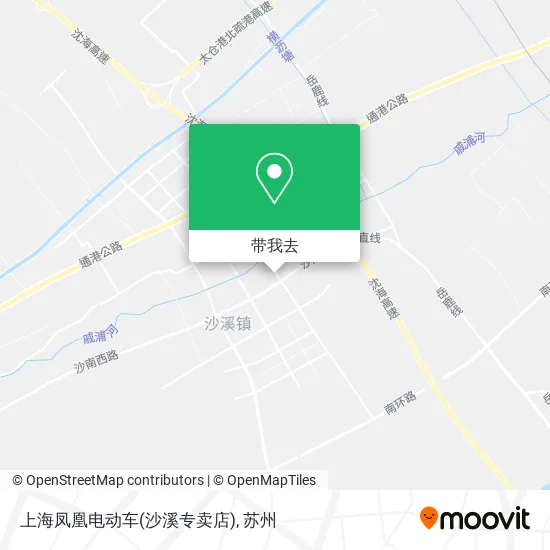 上海凤凰电动车(沙溪专卖店)地图