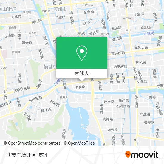 世茂广场北区地图