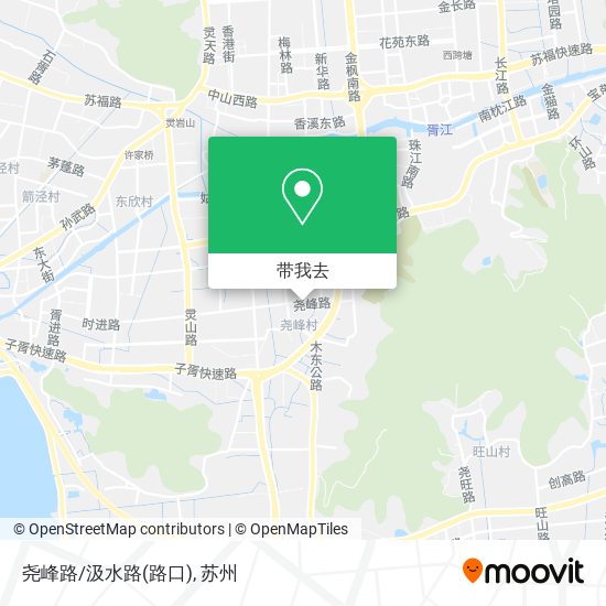 尧峰路/汲水路(路口)地图