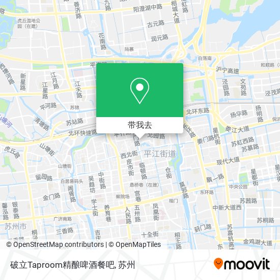 破立Taproom精酿啤酒餐吧地图