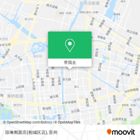 琼琳阁面庄(相城区店)地图