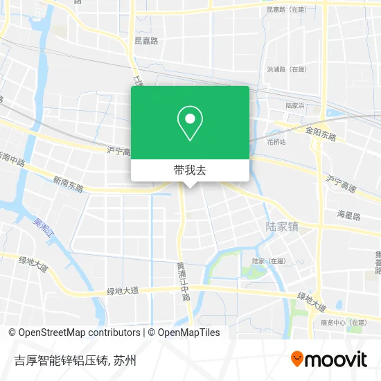 吉厚智能锌铝压铸地图