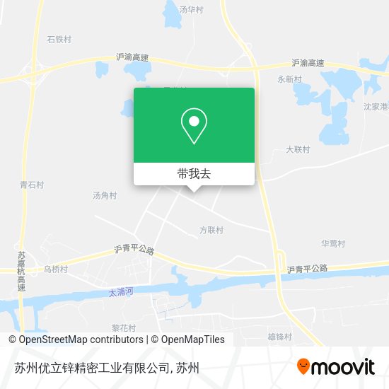 苏州优立锌精密工业有限公司地图