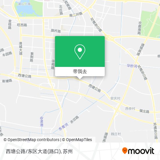 西塘公路/东区大道(路口)地图