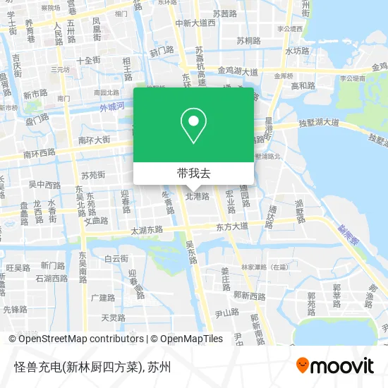 怪兽充电(新林厨四方菜)地图