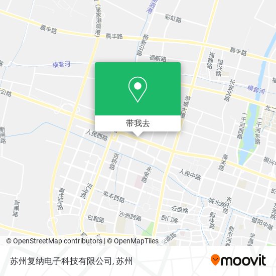 苏州复纳电子科技有限公司地图