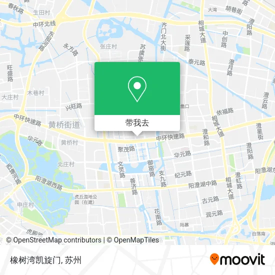 橡树湾凯旋门地图