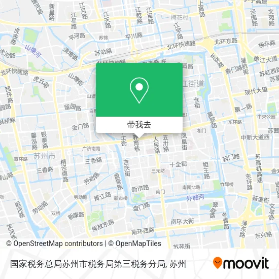 国家税务总局苏州市税务局第三税务分局地图