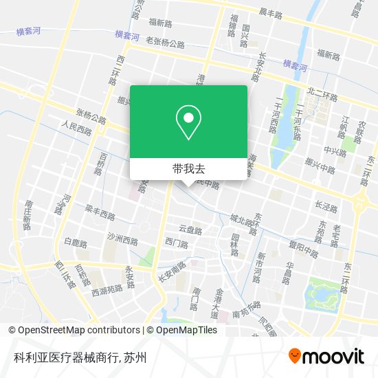 科利亚医疗器械商行地图