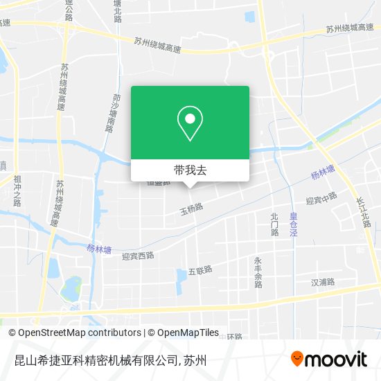 昆山希捷亚科精密机械有限公司地图