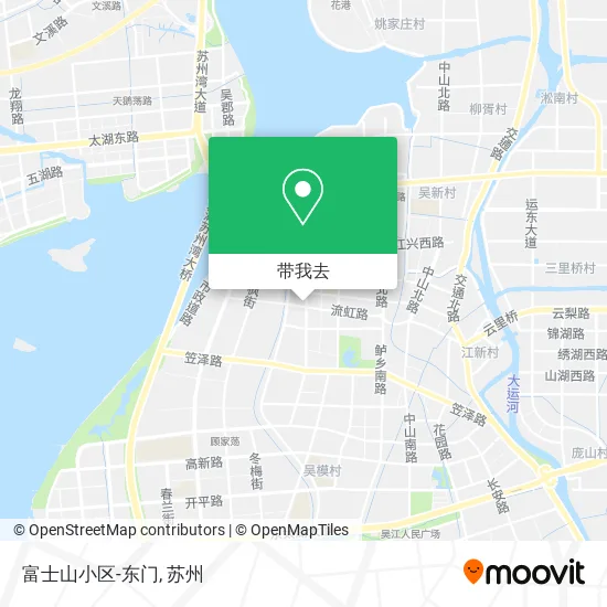 富士山小区-东门地图